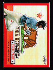 SEAN BOUCHARD 2013 Leaf Perfect Game Rookie STATE PRIDE CHROME Red #/5