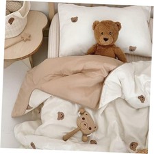 Washed Cotton Toddler Girls Boys Quilt Soft Breathable 47"x59" Little Bear