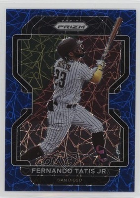 2022 Panini Prizm Tier III Blue Velocity Prizm Fernando Tatis Jr #229 0ir7