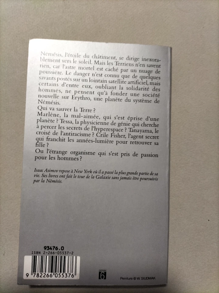 NEMESIS  ISAAC ASIMOV POCKET - Photo 2/2