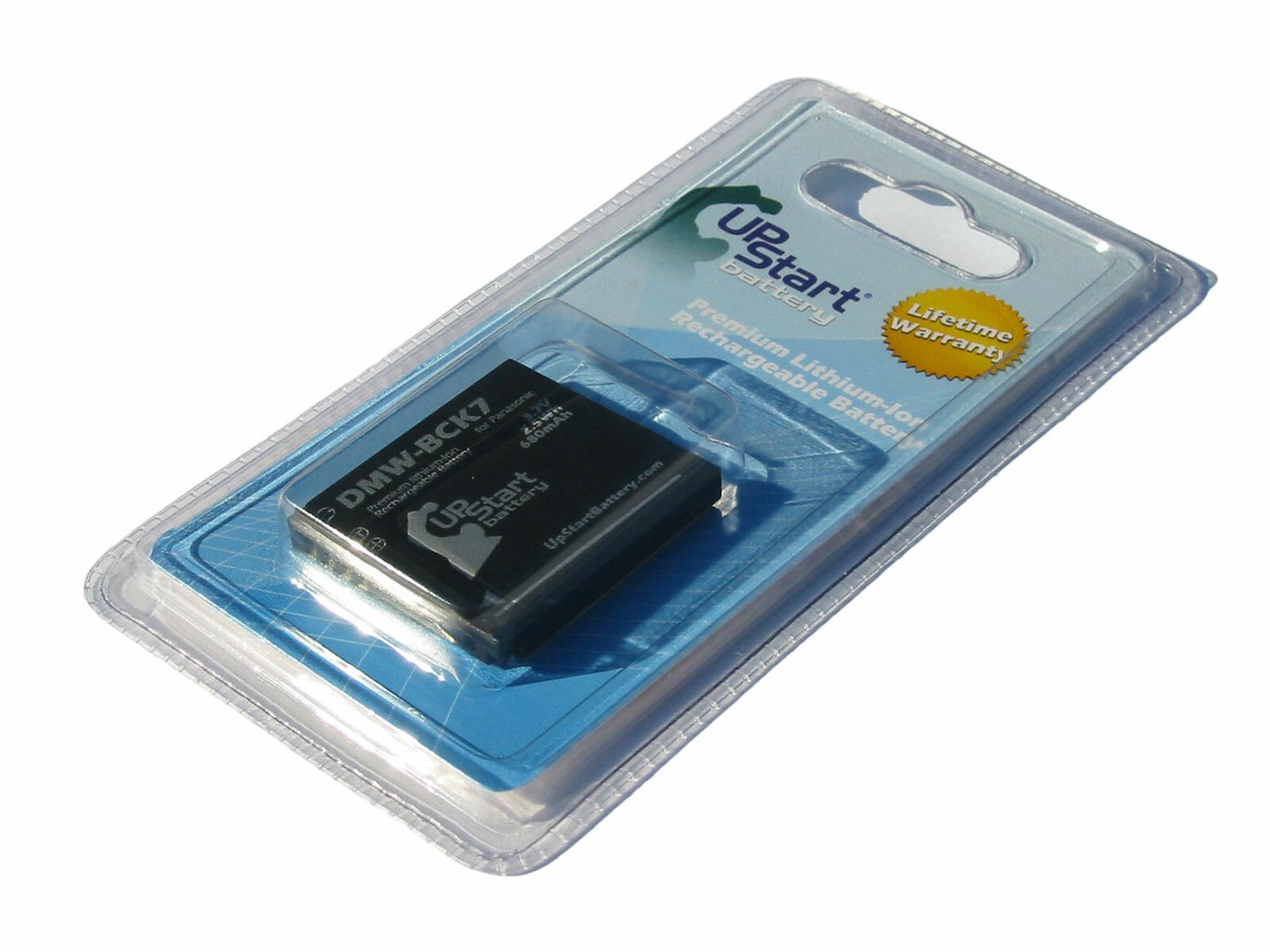 デビルメイクライ Battery for Panasonic Lumix DMC-TS20, DMC-FH27, DMC-FH25K