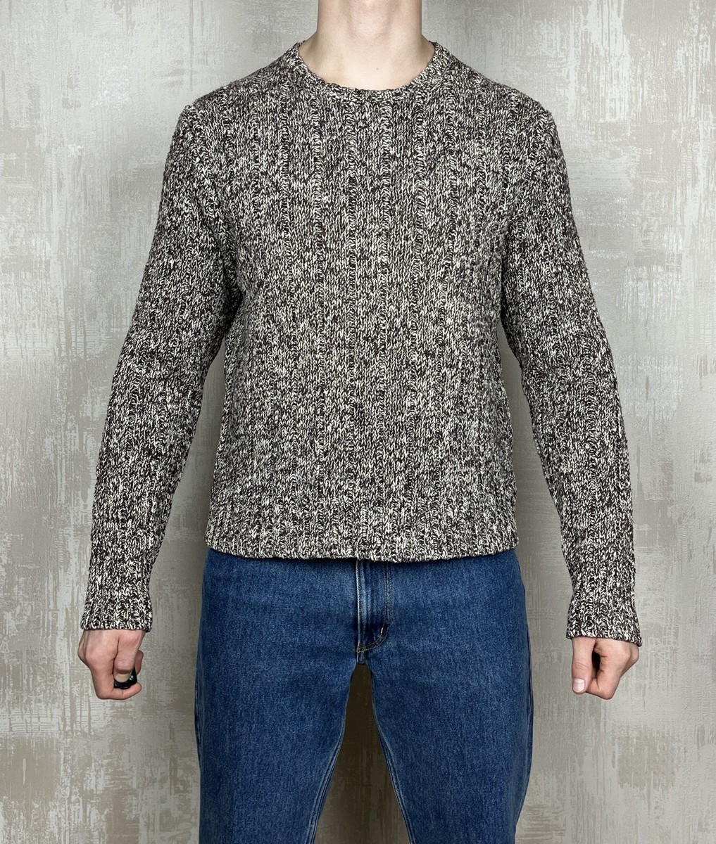 Vintage Polo by Ralph Lauren Cotton Melange Knit Heavy Sweater 