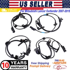 Set of 4 ABS Speed Sensor For Mitsubishi Lancer Outlander 2007 2008 2009-2015