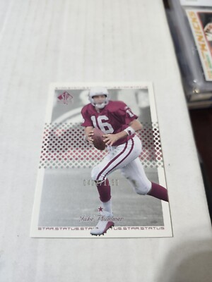 2002 SP Authentic Star Status Jake Plummer # 147 #ed 422/1150