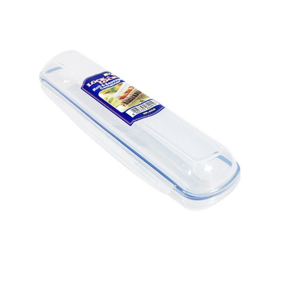 Lock & Lock Take Out Gimbap Airtight Container Sushi Roll Sausage Clear LunchBox - Image 2 of 4