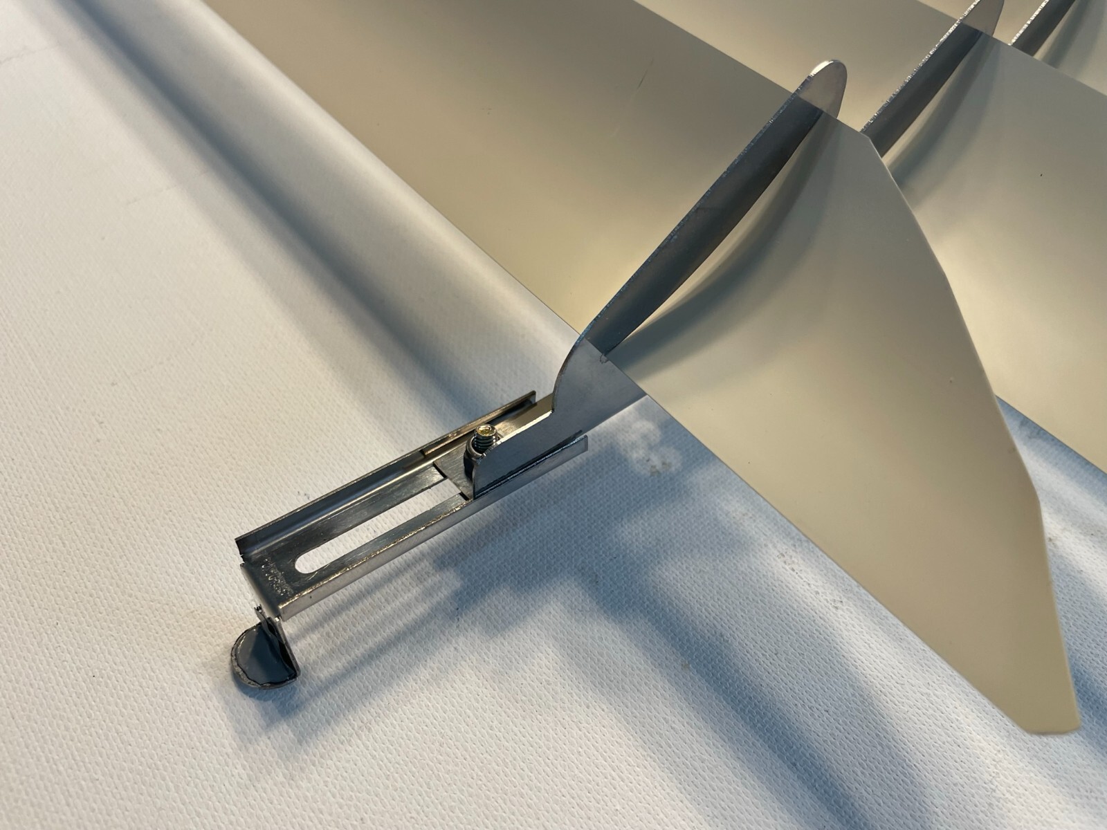 VW Volkswagen Beetle Bug Oval Window Blinds Fixed Slats Ivory