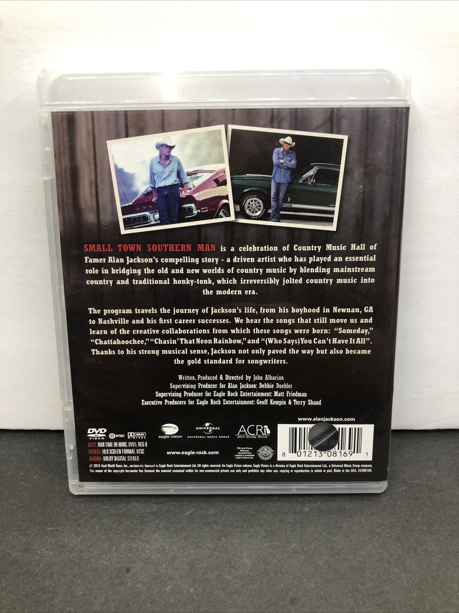 ALAN JACKSON SMALL TOWN SOUTHERN MAN MUSIC DVD USED | eBay