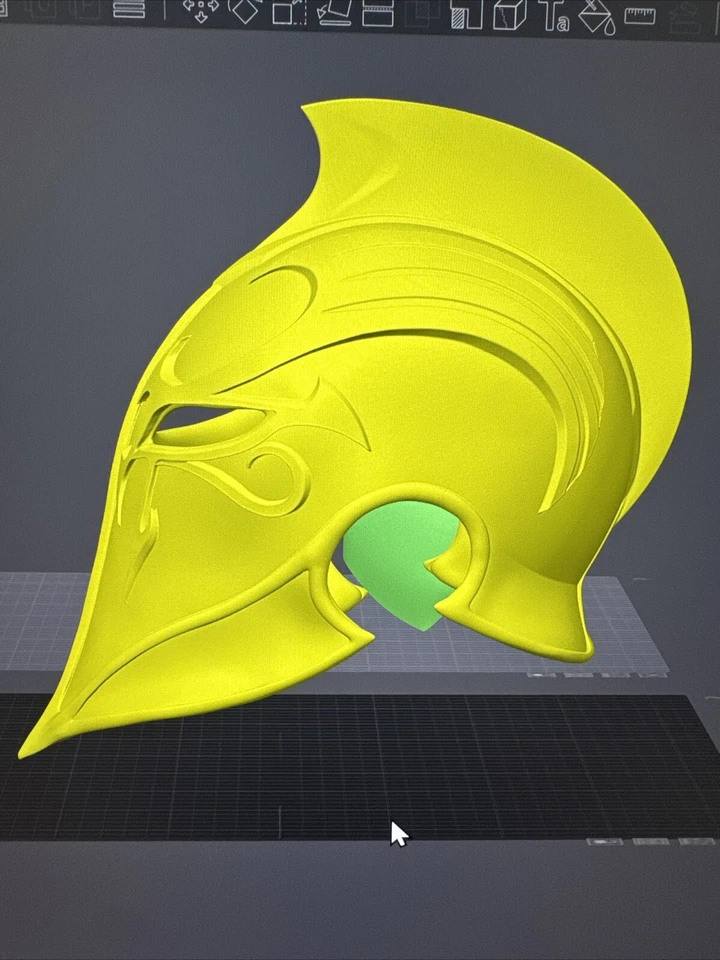 Casco Doctor Fate PLA Cosplay Tocado Máscara Casco Personalizado Impresión Trabajo Foto 4 de 4