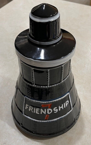 JOHN GLENN FRIENDSHIP 7 McCOY MERCURY SPACE CAPSULE COOKIE JAR NEAR PRISTINE 💎