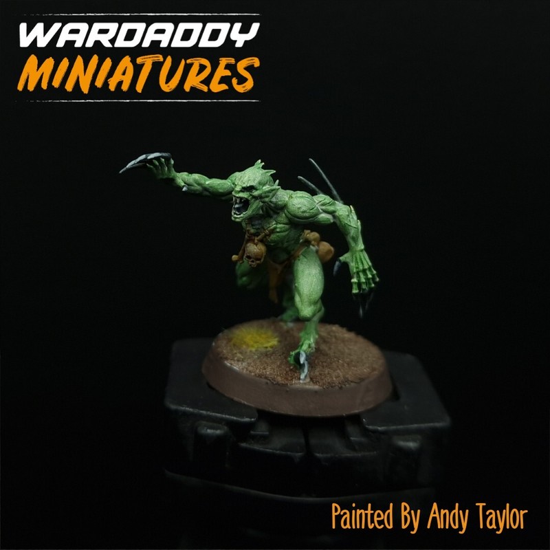Pro painted warhammer AoS Ghoul Character Games Workshop Dungeons & Dragons D&D