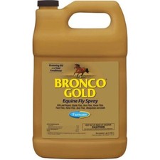 Bronco Gold Equine Fly Spray 1 Gallon Kills Repels Insects