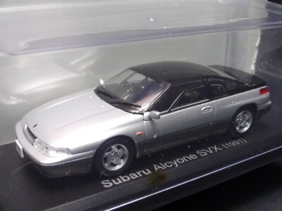 Subaru Alcyone SVX 1991 1/43 Scale Box Mini Car Display Diecast | eBay