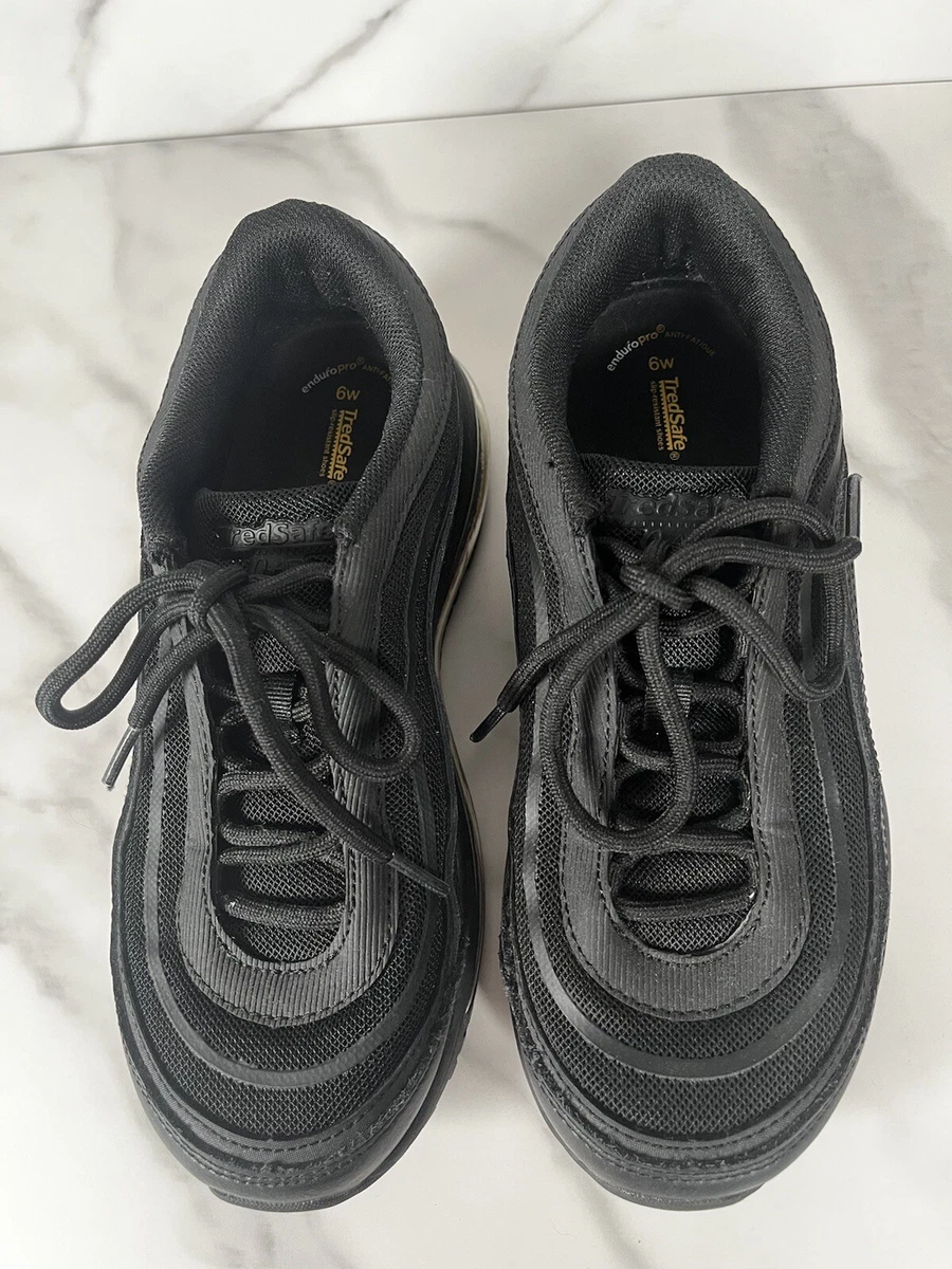 Tread Safe Enduro Pro Women s 6 Wide Black Shoe Pre owned eBay