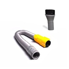 Fits For Dyson DC07 Hose Yellow With Dust Brush 904125-14 904125-07
