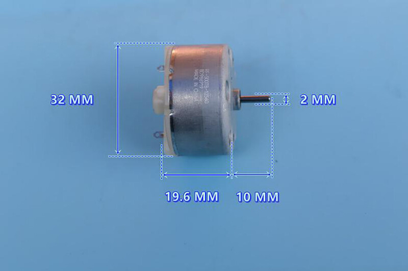 Mabuchi RF-500TB-12560 Motor - Hobby Engineering