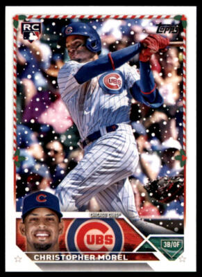 Christopher Morel 2023 Topps Holiday #H86 RC Chicago Cubs
