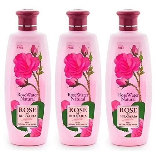 Biofresh - Natürliches Rosenwasser 3 x 330 ml Rose of Bulgaria