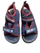 Blau-rote Spider Man Sandalen Jungs Gr.26 mit Klettverschluss