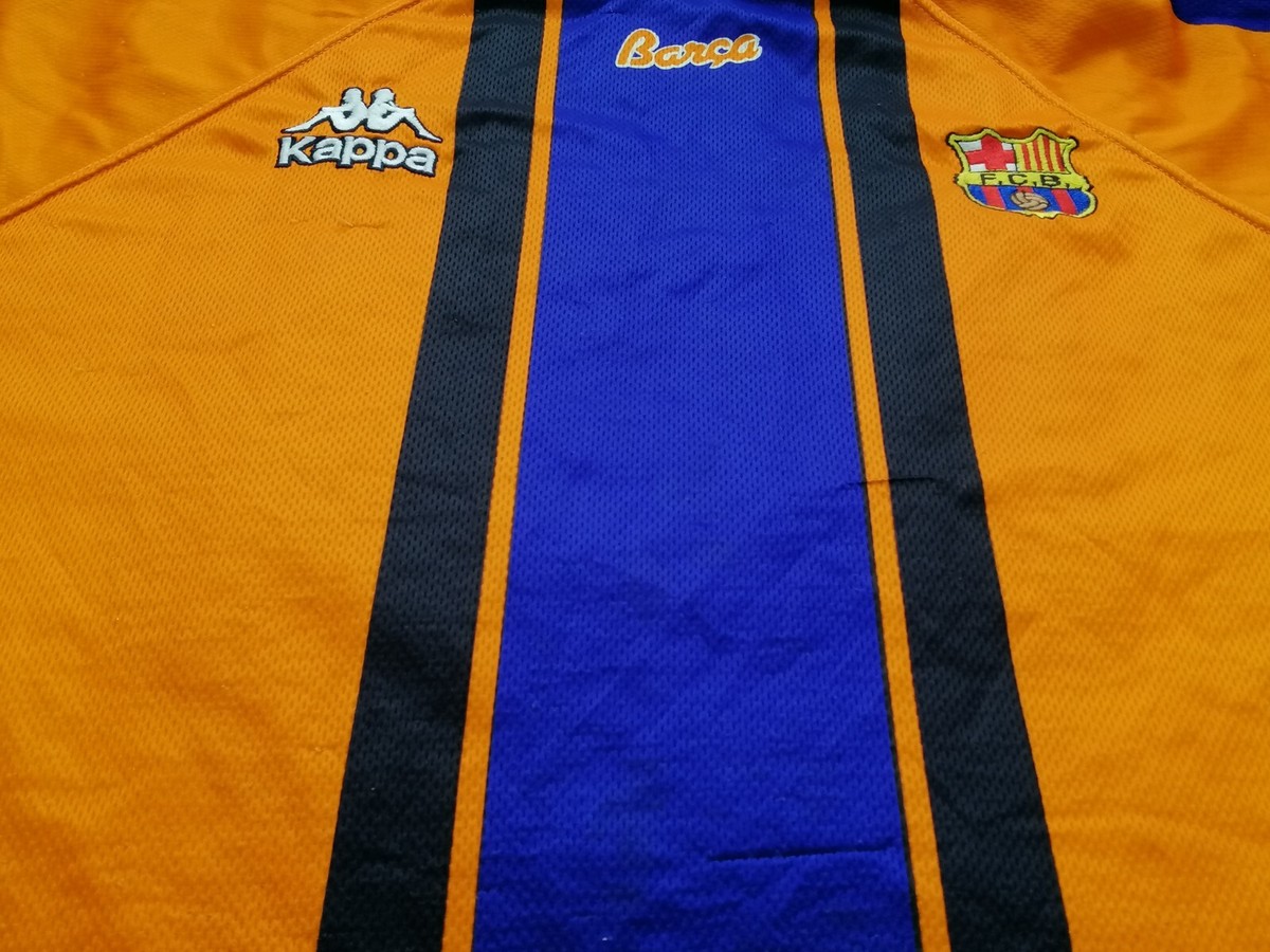 Barcelona 1997 - 1998 away football soccer shirt jersey camiseta