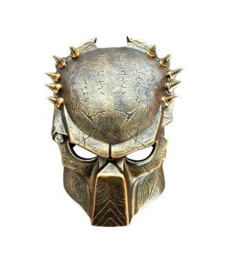 Erwachsene Raubtier Wolf Alien Film Maske Harz Replik Halloween Raubtier Gesichtsmaske