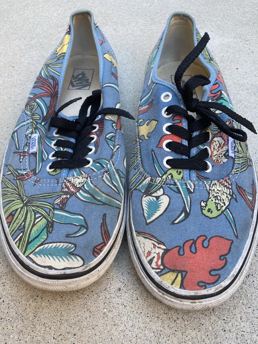 Vans tropical store print shoes