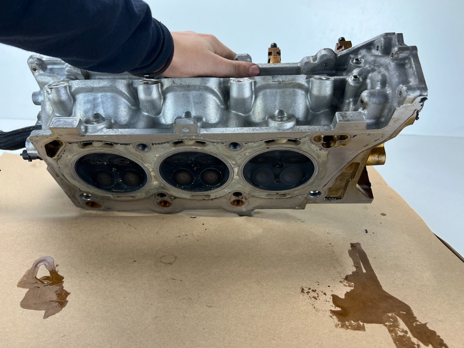 2014-2022 Maserati Ghibli Levante 3.0 V6 LEFT ENGINE CYLINDER HEAD OEM