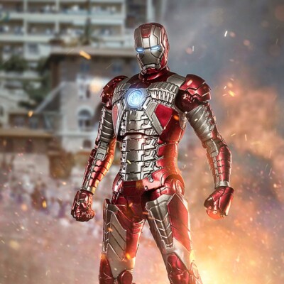 特撮 IRON MAN Mark 5 Marvel Studios: The Infinity SagaDLX Iron Man Mark 5
