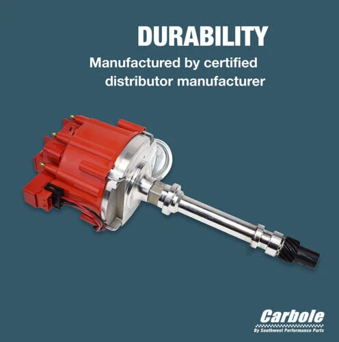 Nuevo distribuidor de carreras con bobina de 65 k 9000 rpm-350 para Chevy V8 HEI 454 SBC BBC Foto 3 de 4