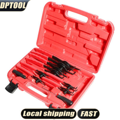 11 pc Snap Ring Plier Set Mechanics Circlips Auto Tool Internal External Pliers