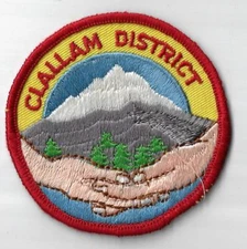 Clallam District RED Border (SEWN) [ND-1865]