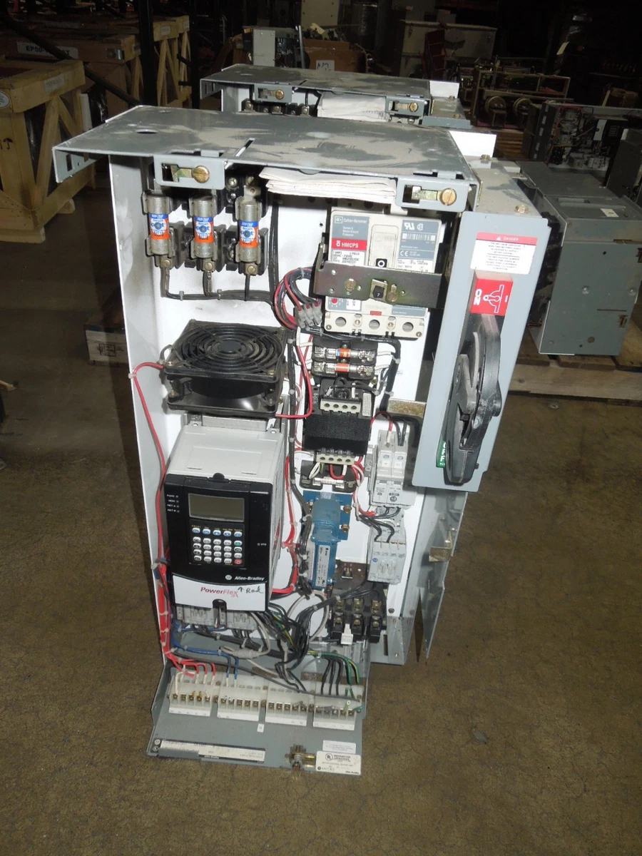 AllenBradley Centerline 2100 20 HP VFD 31/2 Space Bucket, 49 OFF