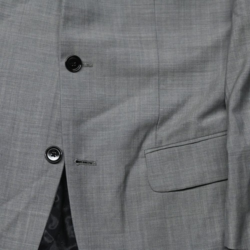 Indochino 36S 32x30 Gray Luxury 100% Wool Mens Jacket Pants Suit - Picture 3 of 12