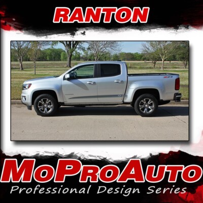 2015-2022 Chevy Colorado RATON Lower Rocker Vinyl Graphic 3M Stripe Decals