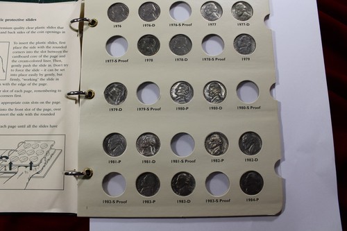 PARTIAL JEFFERSON NICKEL SET IN LITTLETON FOLDER, INCLUDES TOTAL OF 62 COINS - Picture 2 of 11
