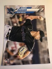 2020 Topps Rookies Jumbo 5x7 Robert Dugger Marlins 475 RC 03/49