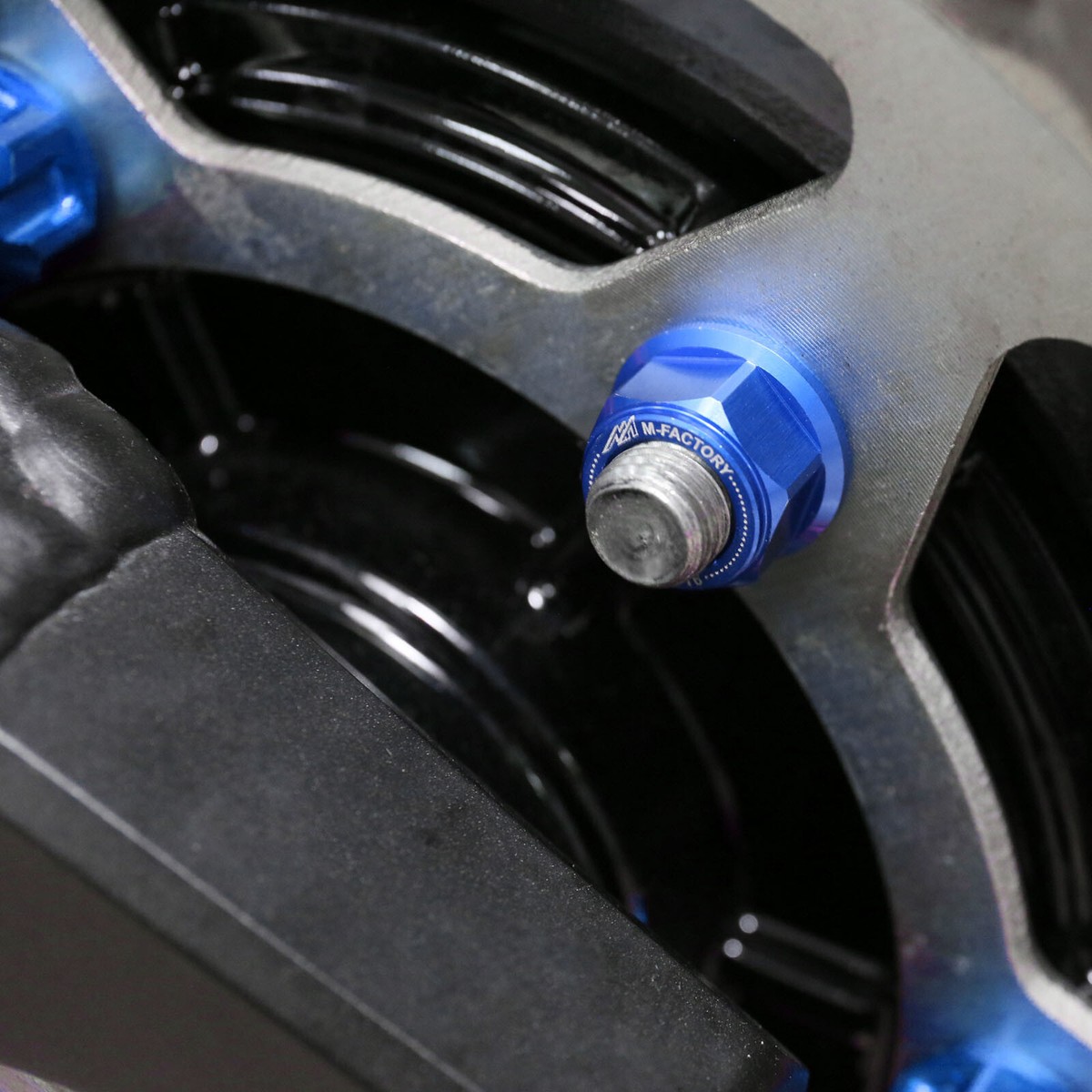 Blue Rear Sprocket Nuts M10 For Kawasaki ZX400C All Years | eBay