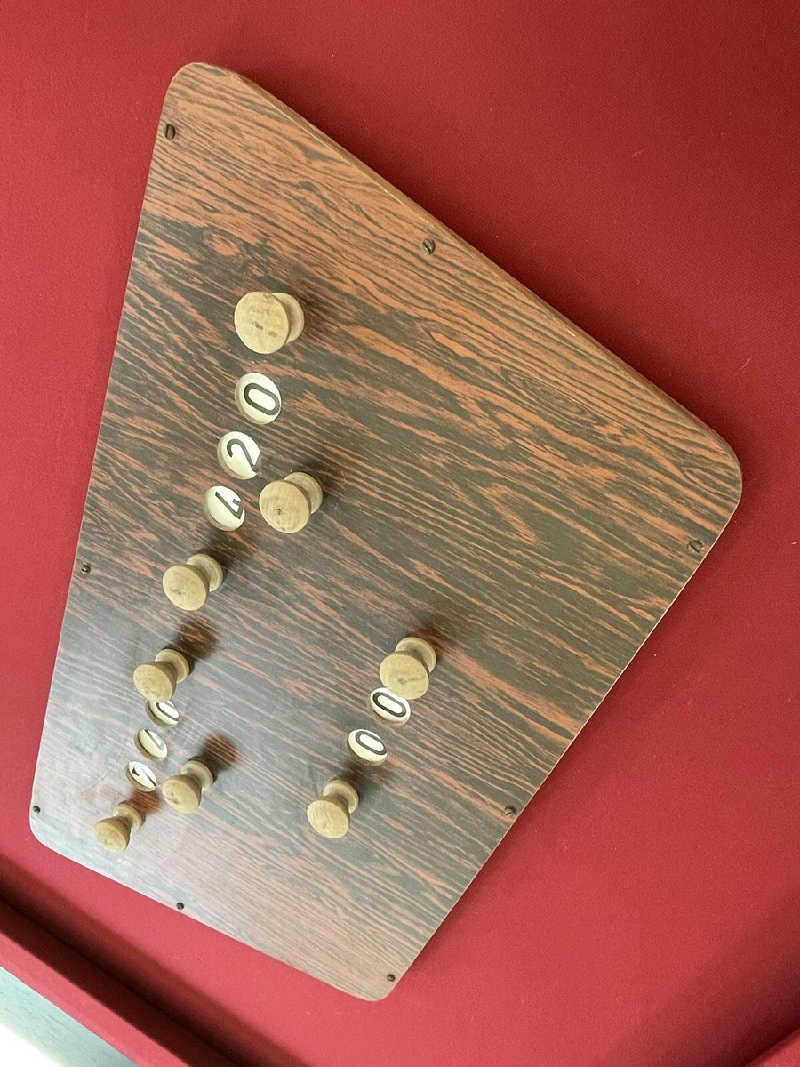 Marqueur De Points Vintage Pour Billard – Compteur De Score