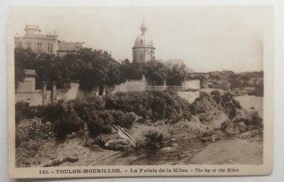 #1004 Antike Postkarte Toulon-Marillon Der Gipfel die Mitra