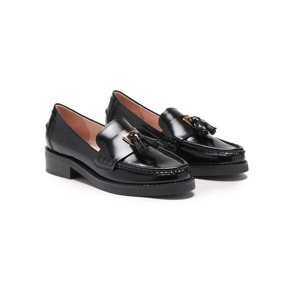 Fashion Shoes COCCINELLE Beat Shiny Loafers Women Black 36
