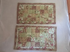Extra Large Handmade Country Farmhouse Patch Floral Pillow Covers Shams 39 x23