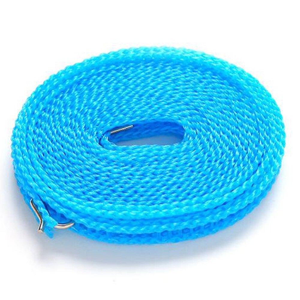Clotheslines Rope Home Outdoor Light Weight Non-Slip Portable Small 8m ...