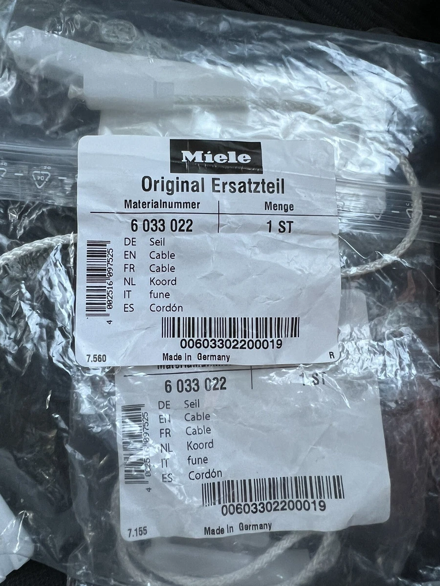 Miele top dishwasher door