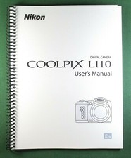 Nikon CoolPix L110 User's / Instruction: 156 Pages  Protective Covers