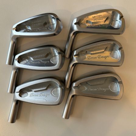 DOCUS JAPAN Left Handed Iron Set FORGED CB 5-9PW Head Only DOCUS JAPAN Left Handed Iron Set FORGED CB 5-9PW Head Only
