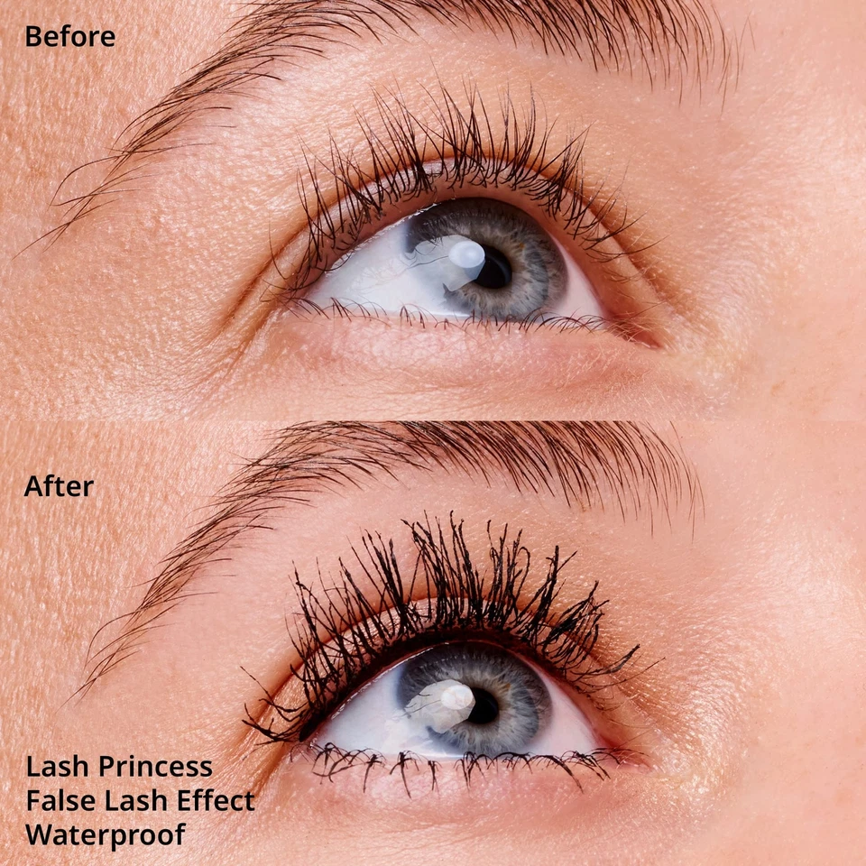 Black Waterproof Mascara 3 Pack Volumizing False Lash Effect Vegan Cruelty Free - Image 3 of 4
