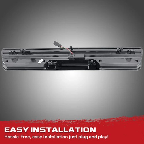 Recon Red 3rd Brake Light Kit White LED Cargo Lights Fits 2019-2024 GMC Sierra - Picture 5 of 14