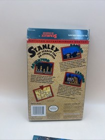 Stanley The Search for Dr. Livingston Nintendo NES Complete, CIB, USA, Nice