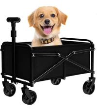 Folding Wagon Cart for Kids, Grocery, Shipping – NEW, Compact (mini), 220 lbs