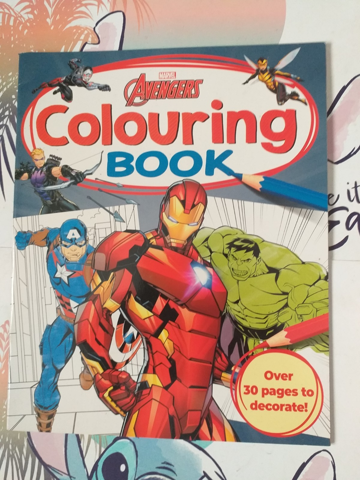 MARVEL AVENGERS COLOURING BOOK
