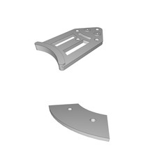 Supporto Gimbal per Drone Cheerson CX-20 Staffa Camera Stampata 3D Montaggio